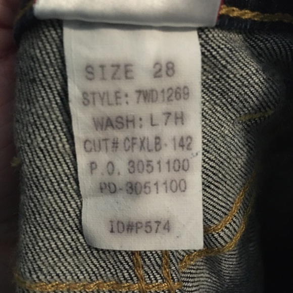 NWT Lucky Brand Sweet n Low mid rise dark wash flare jeans - Picture 6 of 7